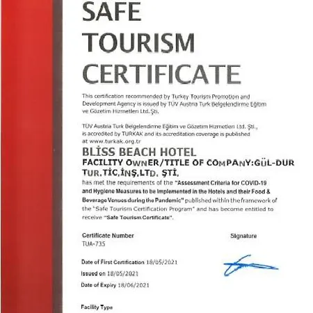 Bliss Beach Hotel 3*